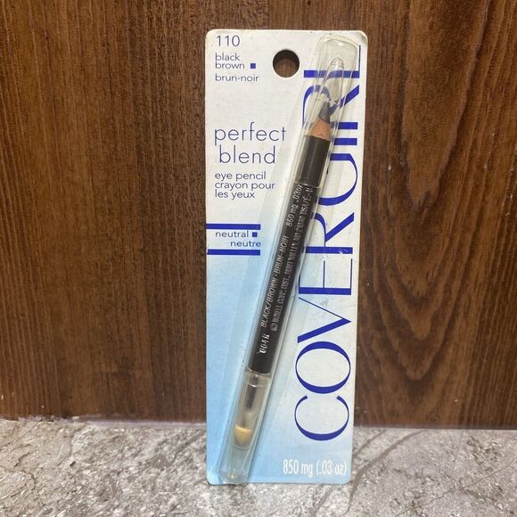 CoverGirl Perfect Blend Eye Pencil #110 Brown Black Eyeliner SEALED Original One - Picture 1 of 5